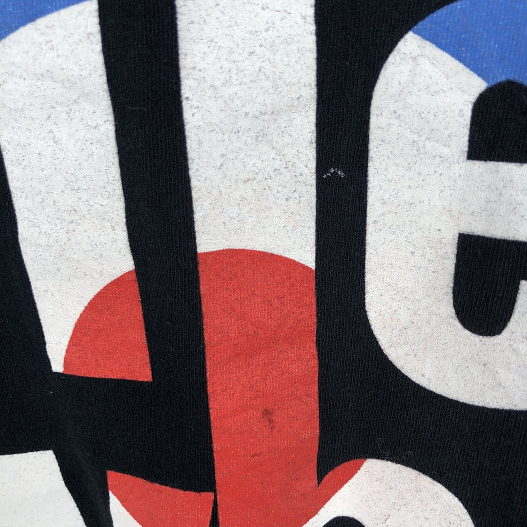 THE WHO Band T-Shirt, Men's XXL cotton black type Vintage Second Hand