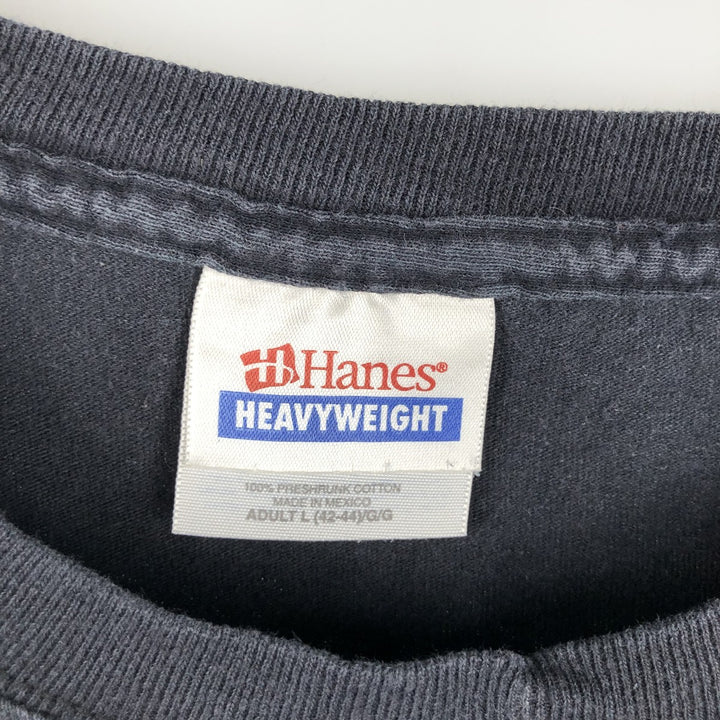 2000'S Hanes Heavyweight Red Hot Chili Peppers Band T-Shirt, Men's Size Large cotton black type Vintage Second Hand