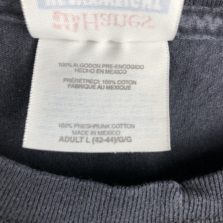 2000'S Hanes Heavyweight Red Hot Chili Peppers Band T-Shirt, Men's Size Large cotton black type Vintage Second Hand