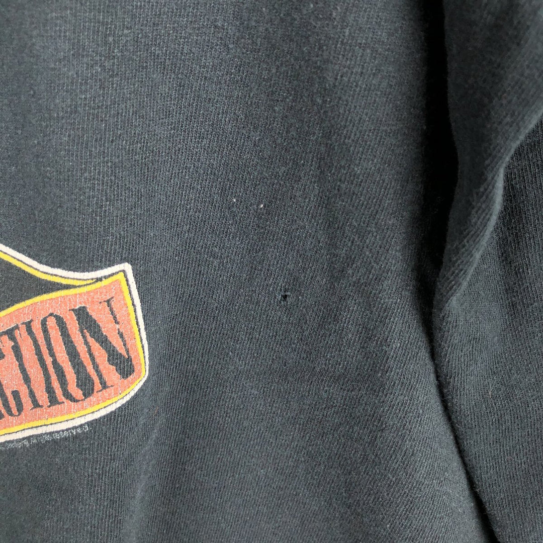 GUNS N' ROSES Guns N' Roses Band T-Shirt Band Tee Men's XL unclear black type Vintage Second Hand