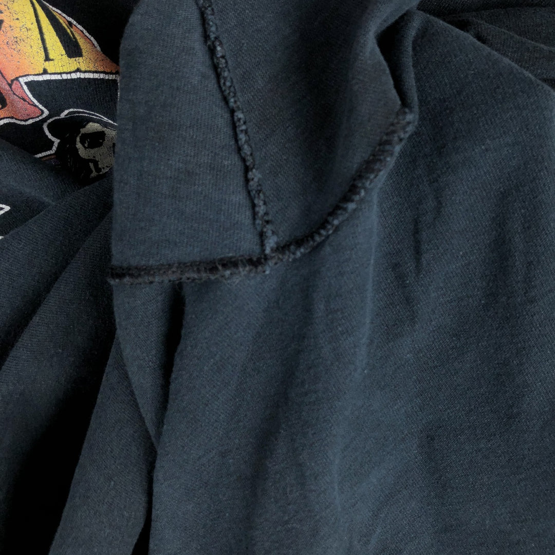 GUNS N' ROSES Guns N' Roses Band T-Shirt Band Tee Men's XL unclear black type Vintage Second Hand