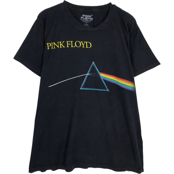 PINK FLOYD Pink Floyd Band T-shirt Band T Men's XL size cotton black type Vintage Second Hand