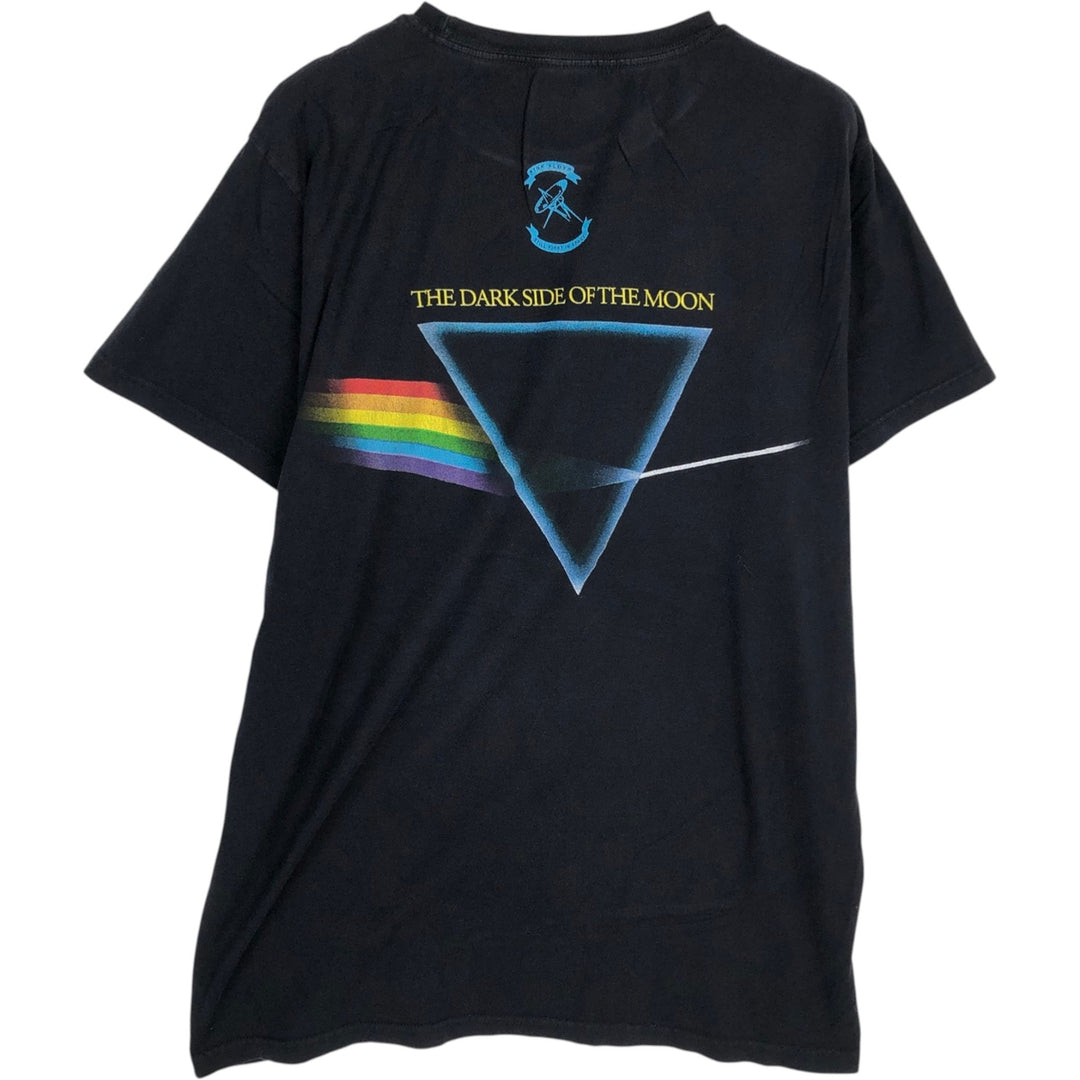 PINK FLOYD Pink Floyd Band T-shirt Band T Men's XL size cotton black type Vintage Second Hand