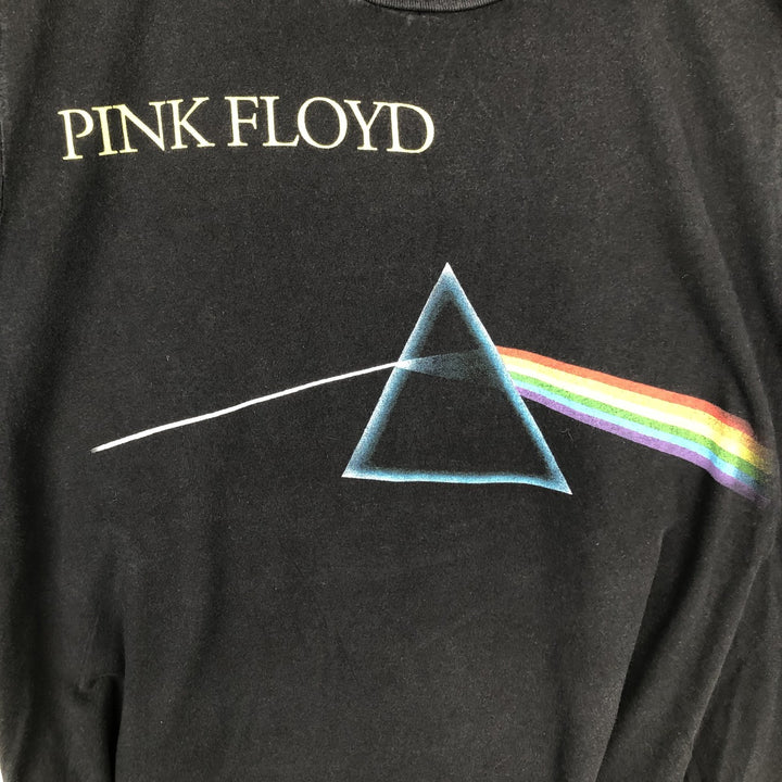 PINK FLOYD Pink Floyd Band T-shirt Band T Men's XL size cotton black type Vintage Second Hand