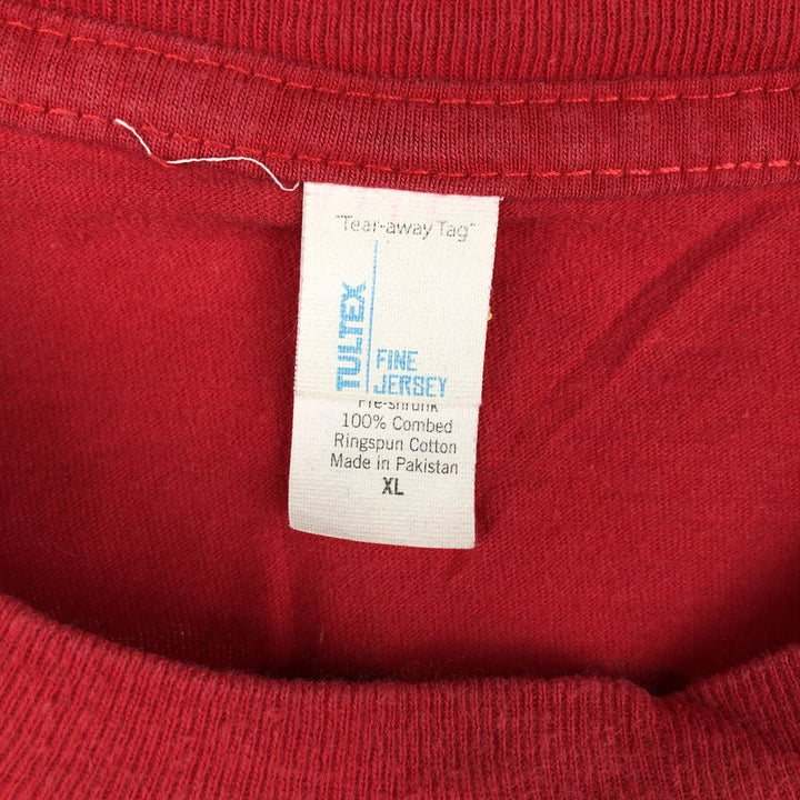 2000'S Tultex Rancid Band T-Shirt, Men's Size XL cotton red type Vintage Second Hand