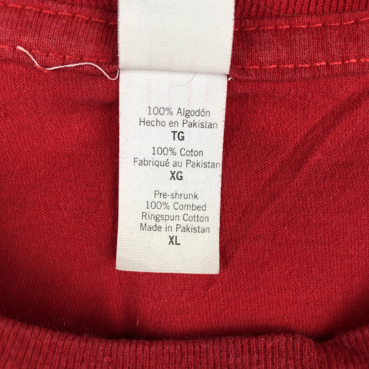 2000'S Tultex Rancid Band T-Shirt, Men's Size XL cotton red type Vintage Second Hand