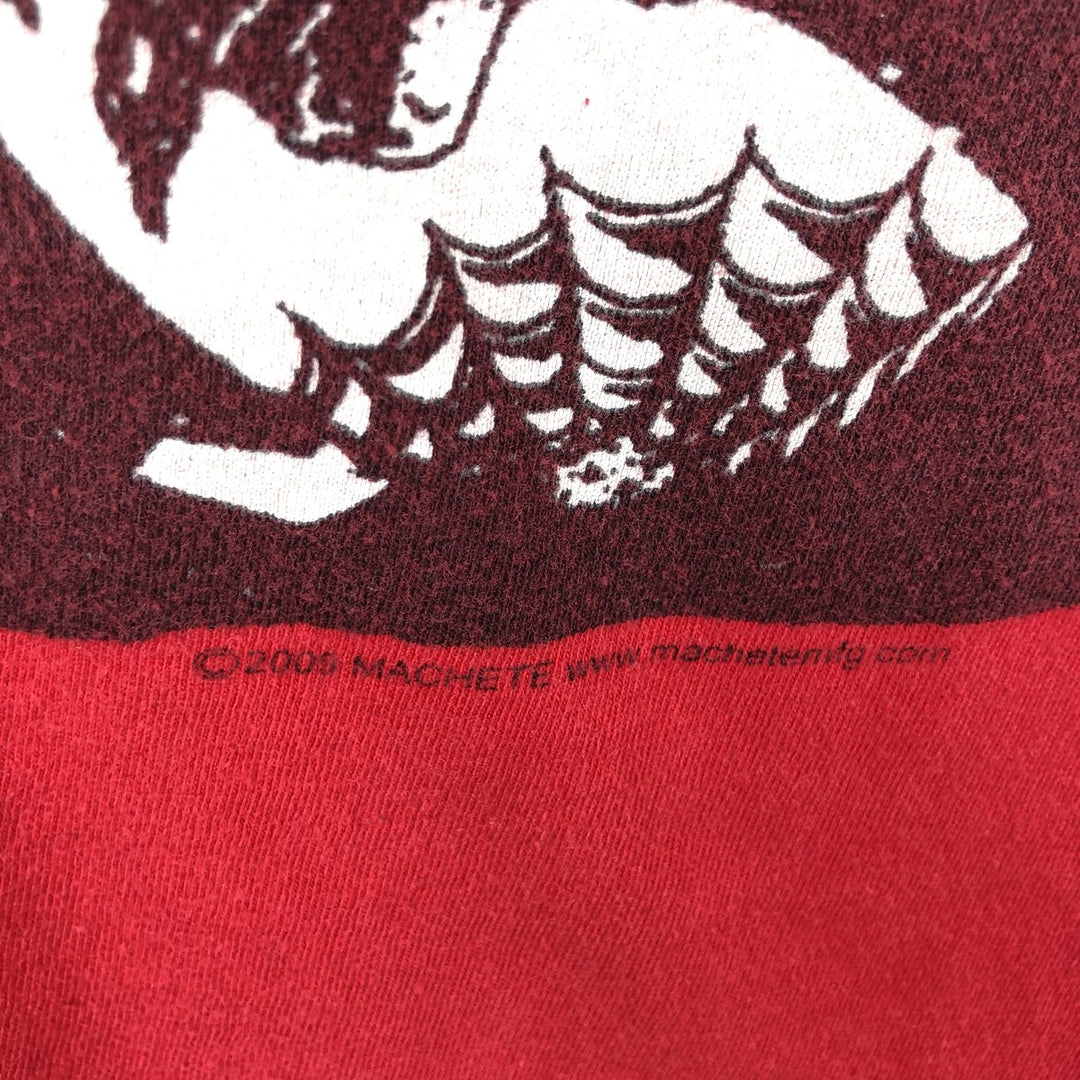 2000'S Tultex Rancid Band T-Shirt, Men's Size XL cotton red type Vintage Second Hand