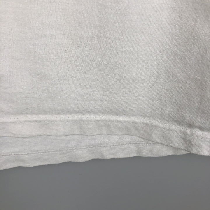 STEDMAN Printed T-Shirt, Made in USA, Men's XL cotton white type Vintage Second Hand