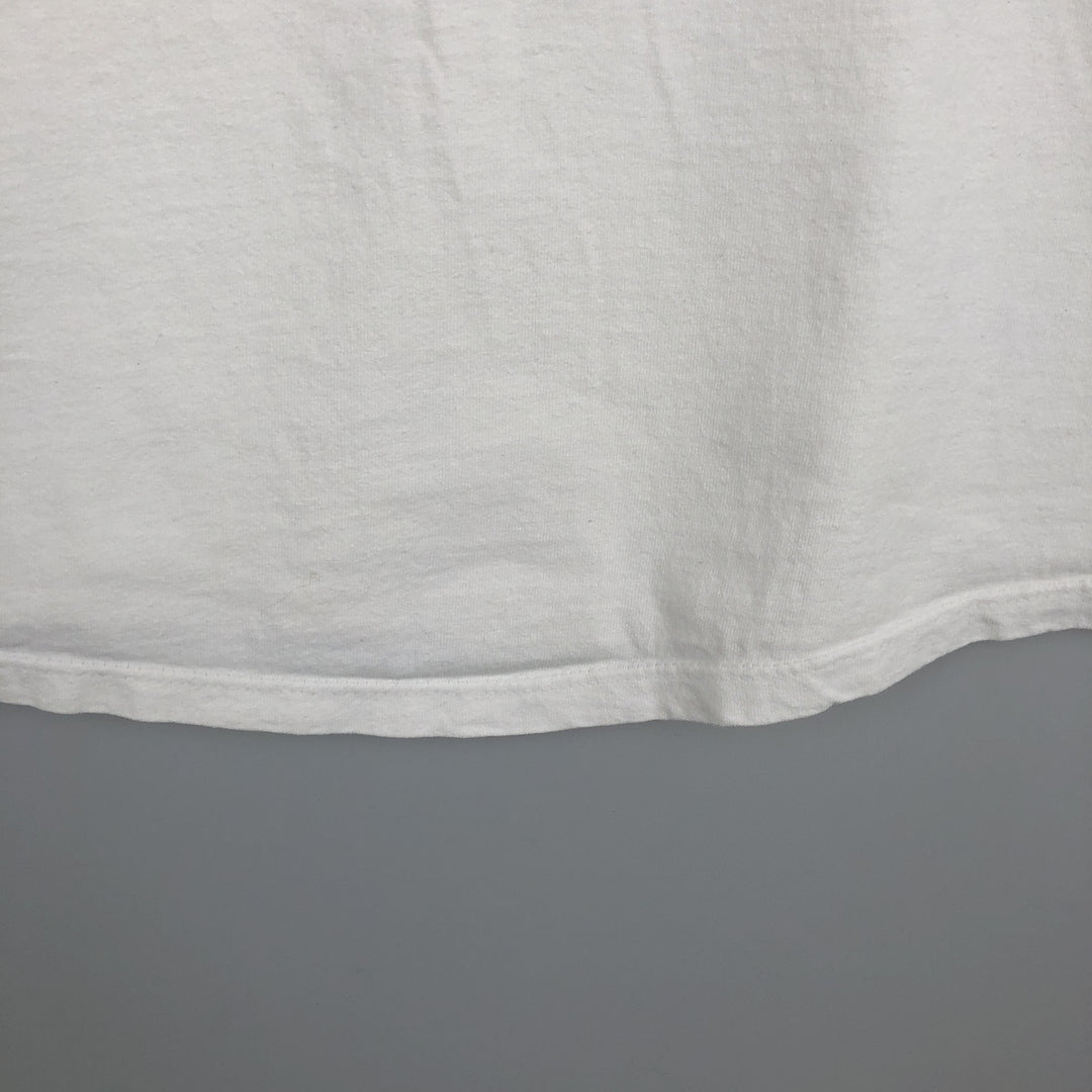 STEDMAN Printed T-Shirt, Made in USA, Men's XL cotton white type Vintage Second Hand