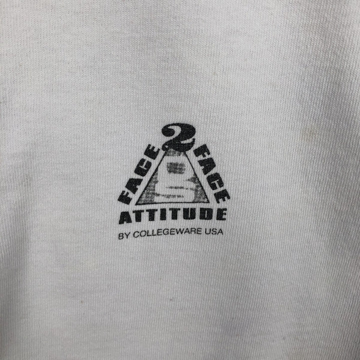 Vintage 1990'S COLLEGE WEAR USA printed T-shirt, Made in USA, Men's XL cotton white type Vintage Second Hand