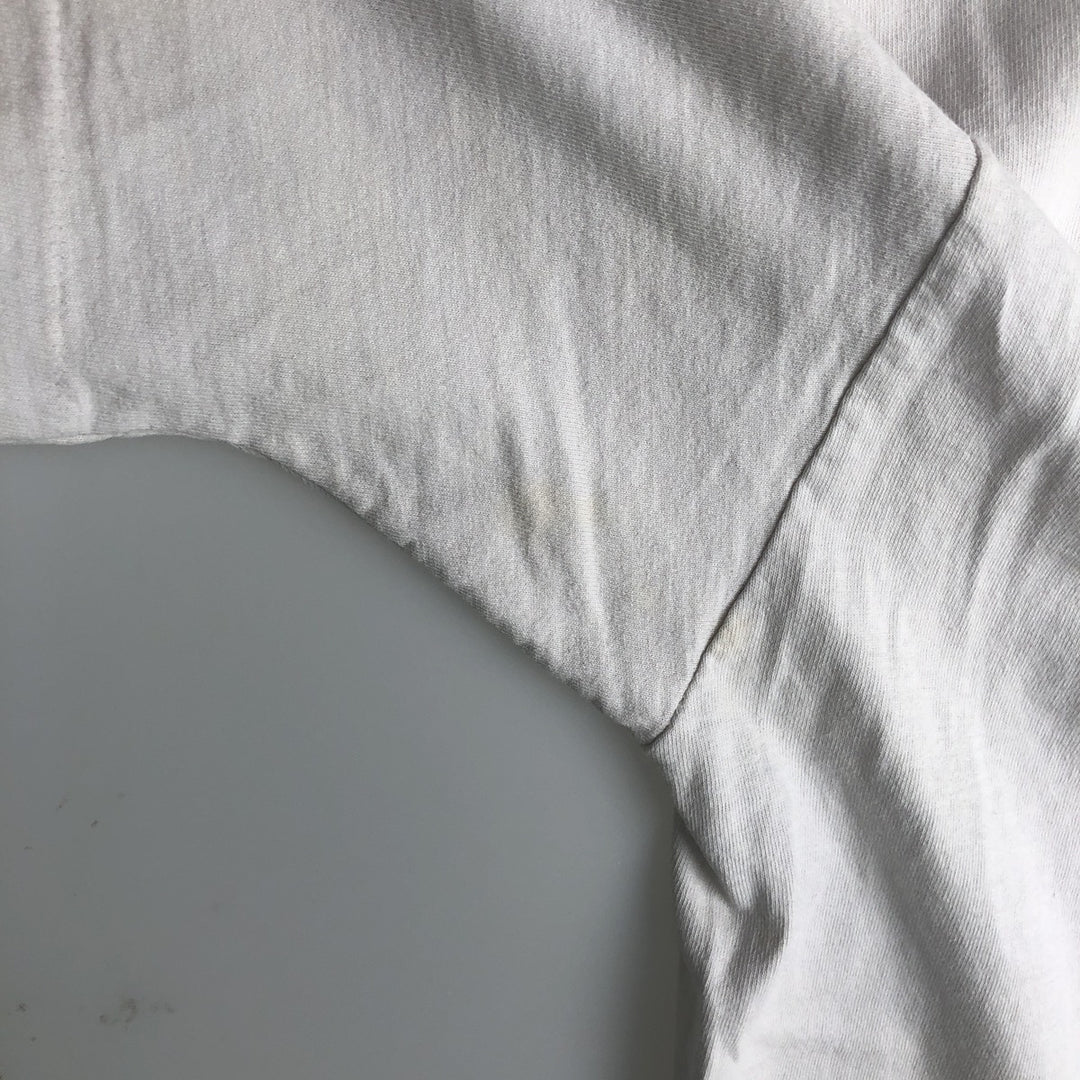 Vintage 1990'S COLLEGE WEAR USA printed T-shirt, Made in USA, Men's XL cotton white type Vintage Second Hand
