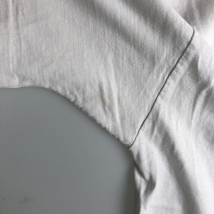 Vintage 1990'S COLLEGE WEAR USA printed T-shirt, Made in USA, Men's XL cotton white type Vintage Second Hand