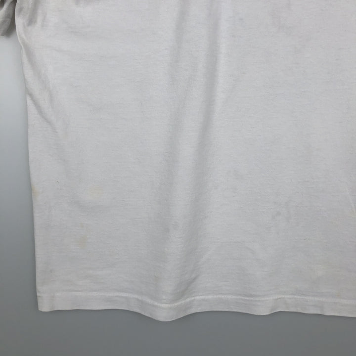 Vintage 1990'S COLLEGE WEAR USA printed T-shirt, Made in USA, Men's XL cotton white type Vintage Second Hand