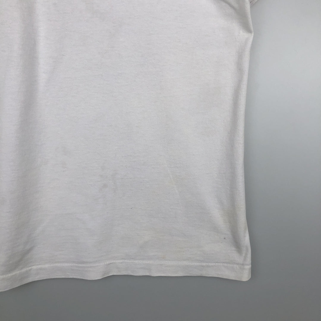 Vintage 1990'S COLLEGE WEAR USA printed T-shirt, Made in USA, Men's XL cotton white type Vintage Second Hand