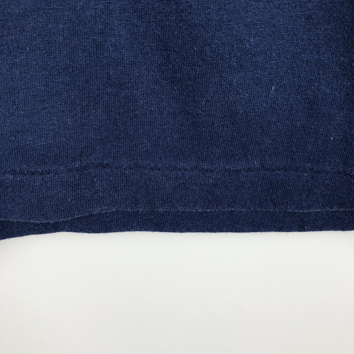 90'S Hanes HEAVYWEIGHT 50 cotton navy blue type Vintage Second Hand