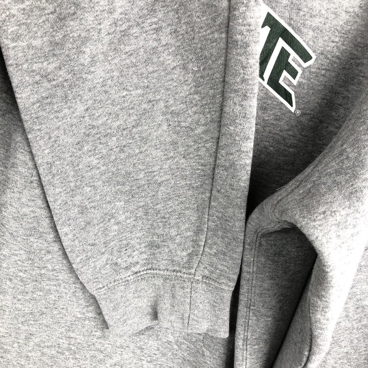 Nike Michigan State University College Sweatshirt, Men's Size Large cotton gray type Vintage Second Hand