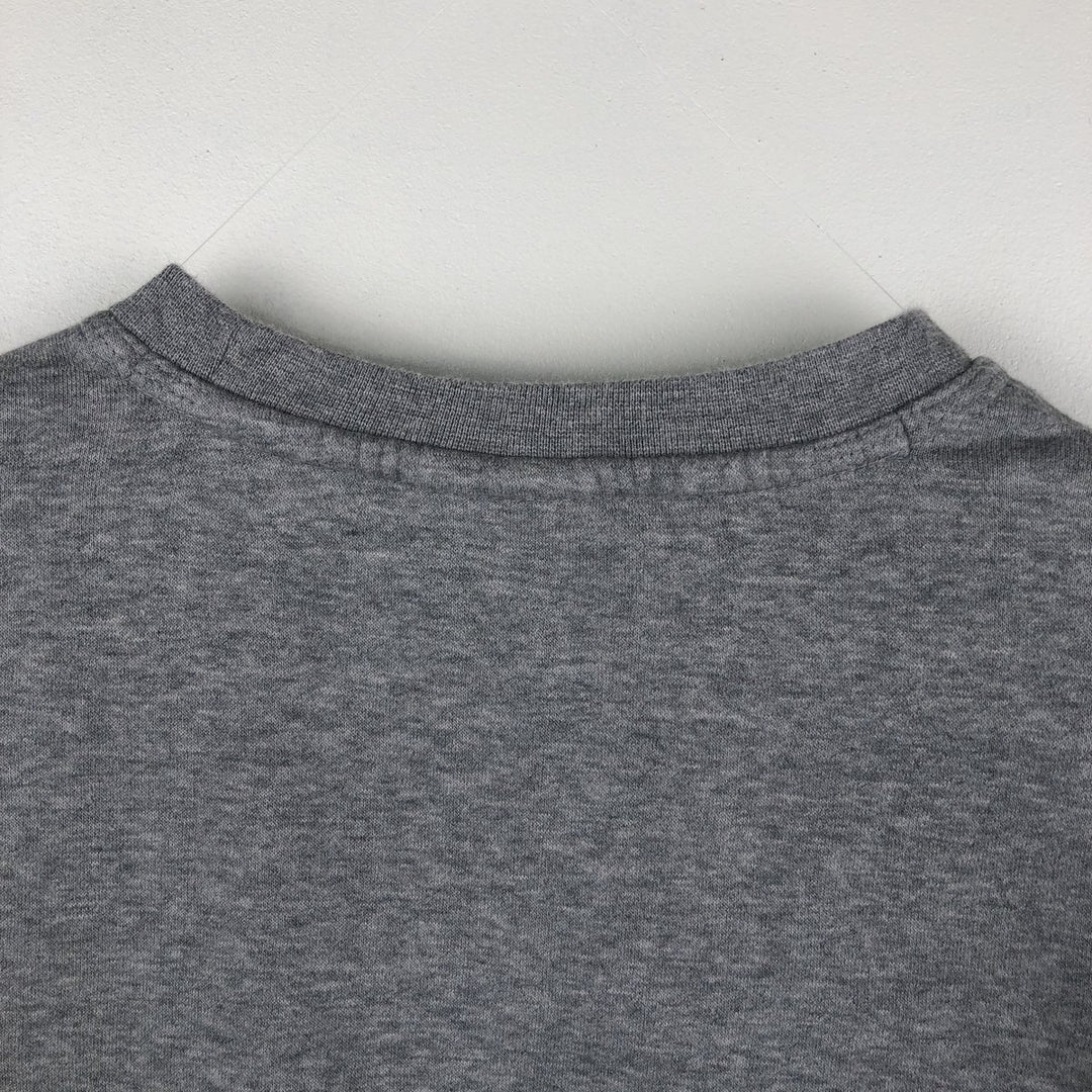 Nike One Point Logo Sweatshirt, Trainer, Men's Size L cotton gray type Vintage Second Hand