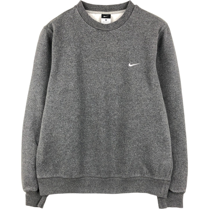 Nike One Point Logo Sweatshirt, Trainer, Men's Size L cotton Charcoal Vintage Second Hand