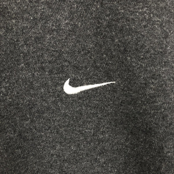 Nike One Point Logo Sweatshirt, Trainer, Men's Size L cotton Charcoal Vintage Second Hand