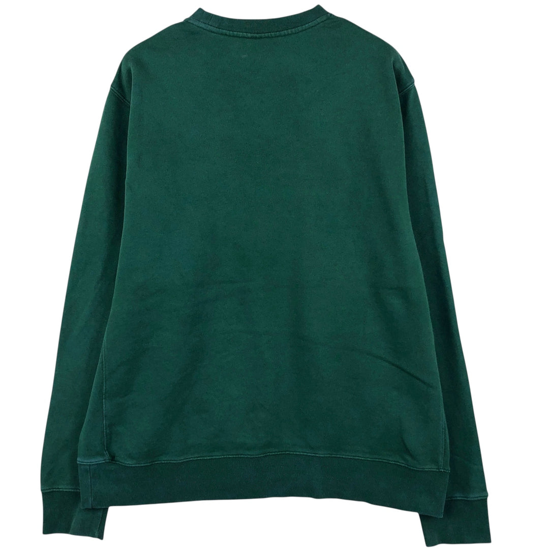 Nike One Point Logo Sweatshirt, Trainer, Men's XL cotton green type Vintage Second Hand