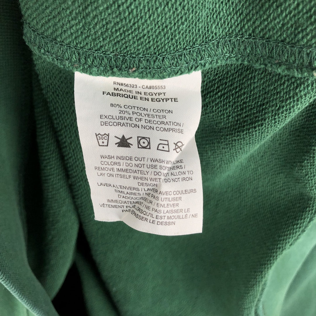 Nike One Point Logo Sweatshirt, Trainer, Men's XL cotton green type Vintage Second Hand