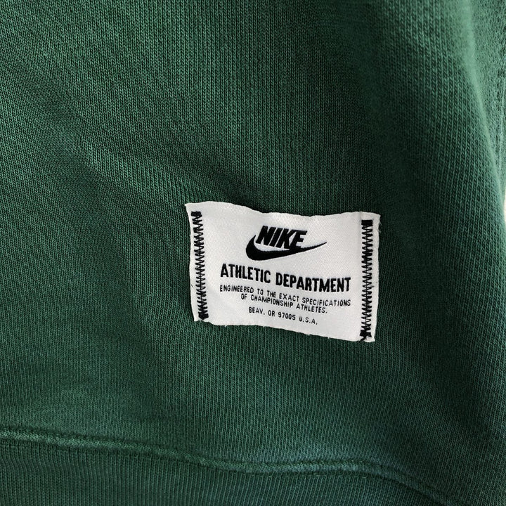 Nike One Point Logo Sweatshirt, Trainer, Men's XL cotton green type Vintage Second Hand