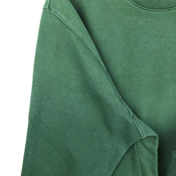 Nike One Point Logo Sweatshirt, Trainer, Men's XL cotton green type Vintage Second Hand