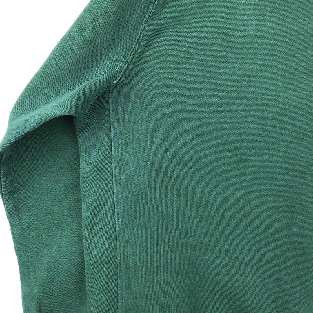 Nike One Point Logo Sweatshirt, Trainer, Men's XL cotton green type Vintage Second Hand