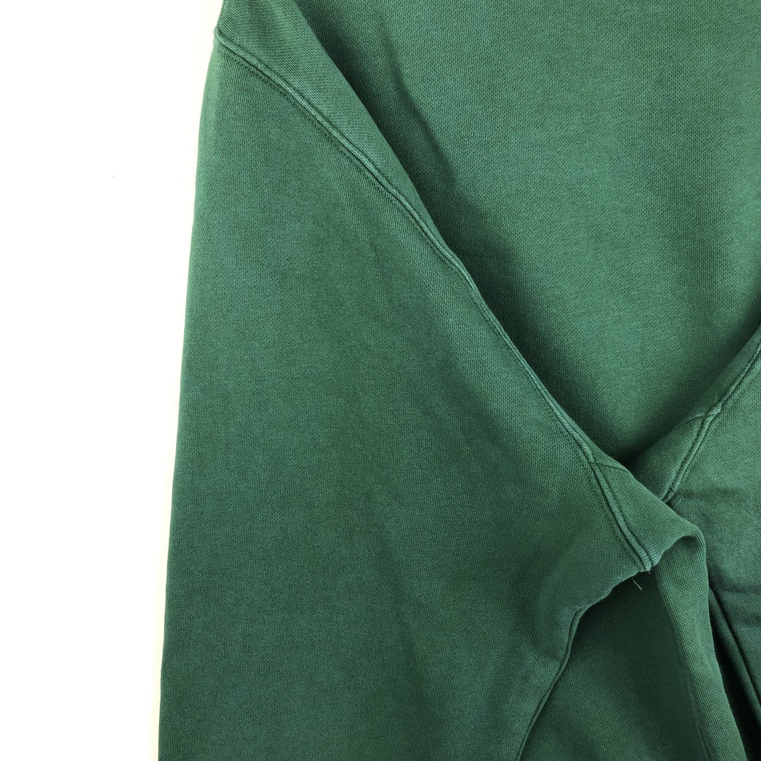 Nike One Point Logo Sweatshirt, Trainer, Men's XL cotton green type Vintage Second Hand