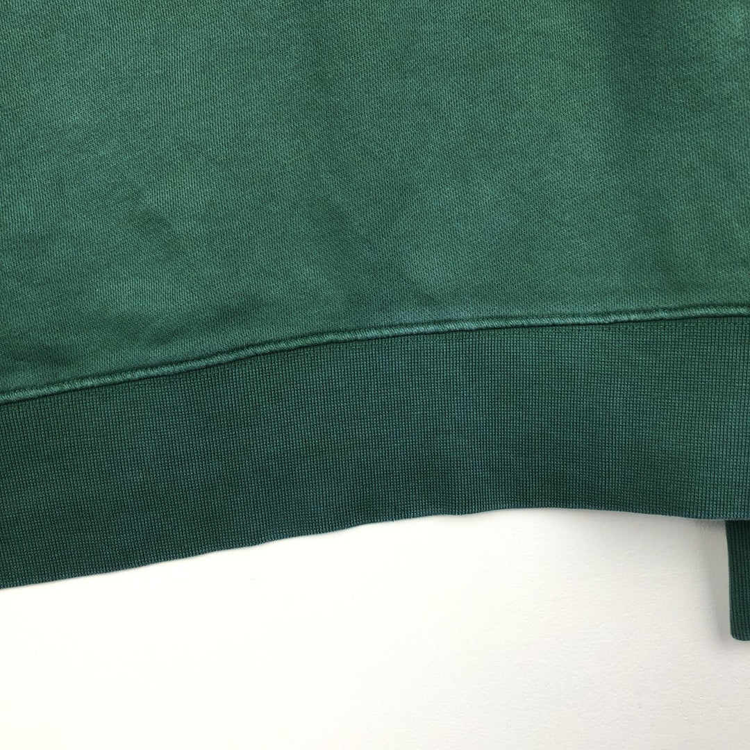 Nike One Point Logo Sweatshirt, Trainer, Men's XL cotton green type Vintage Second Hand