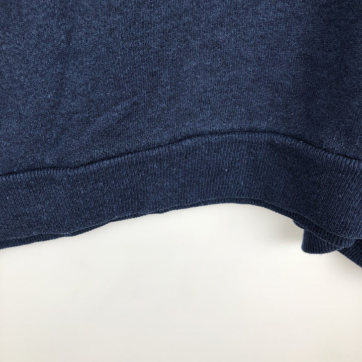 USNA Naval Academy Triple Print College Sweatshirt, Men's, Size XXL unclear navy blue type Vintage Second Hand
