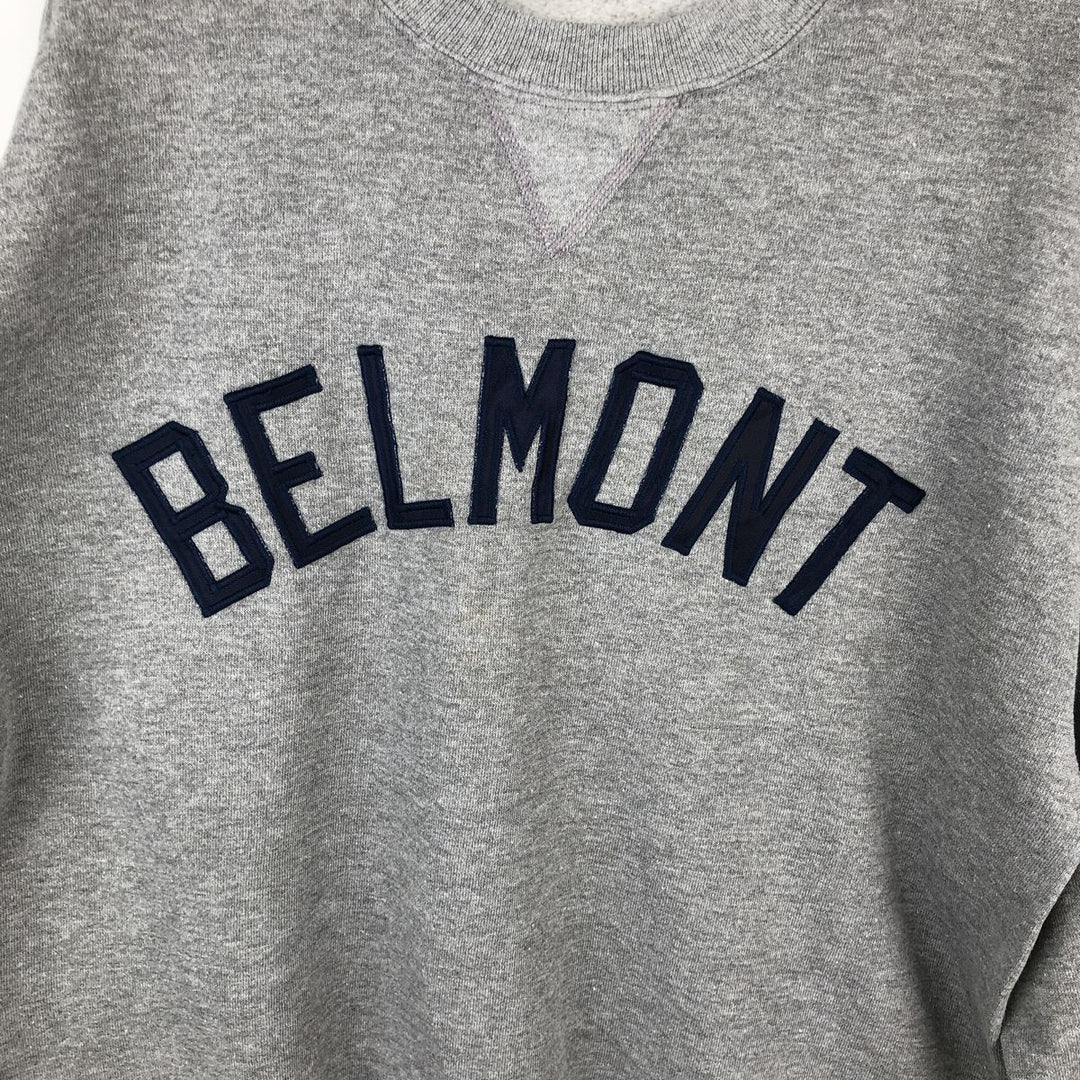 90'S Russell College Sweatshirt, Men's M Size Vintage polyester gray type Vintage Second Hand