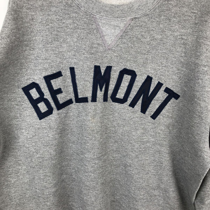 90'S Russell College Sweatshirt, Men's M Size Vintage polyester gray type Vintage Second Hand