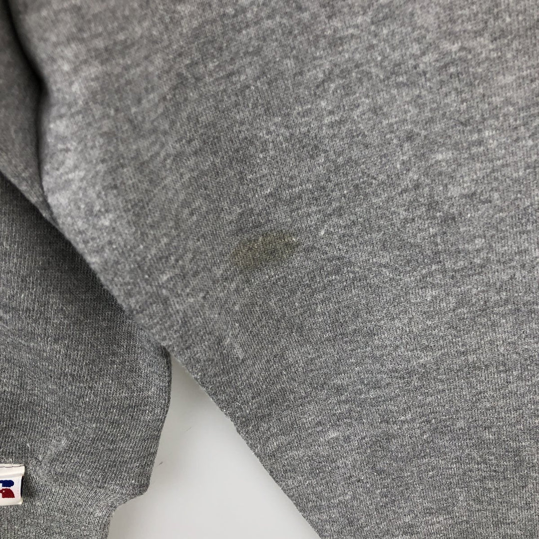 90'S Russell College Sweatshirt, Men's M Size Vintage polyester gray type Vintage Second Hand