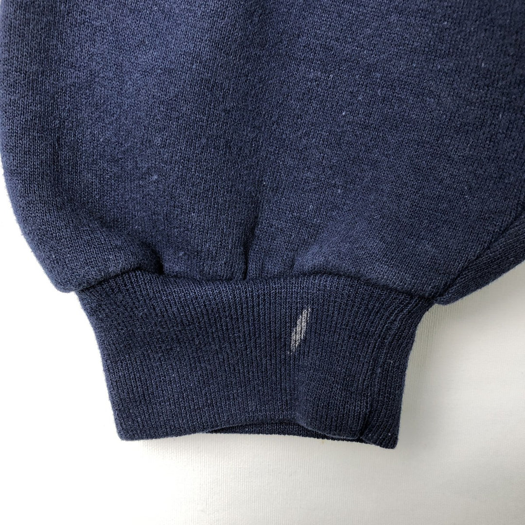 90'S Russell College Sweatshirt, Men's XL Size Vintage cotton navy blue type Vintage Second Hand