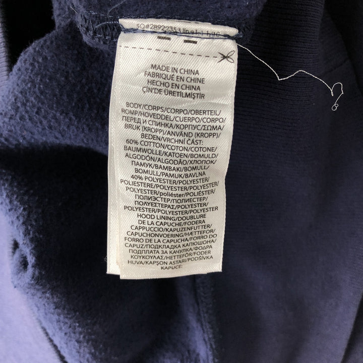Ralph Lauren POLO RALPH LAUREN sweatshirt pullover hoodie, women's XL size cotton navy blue type Vintage Second Hand