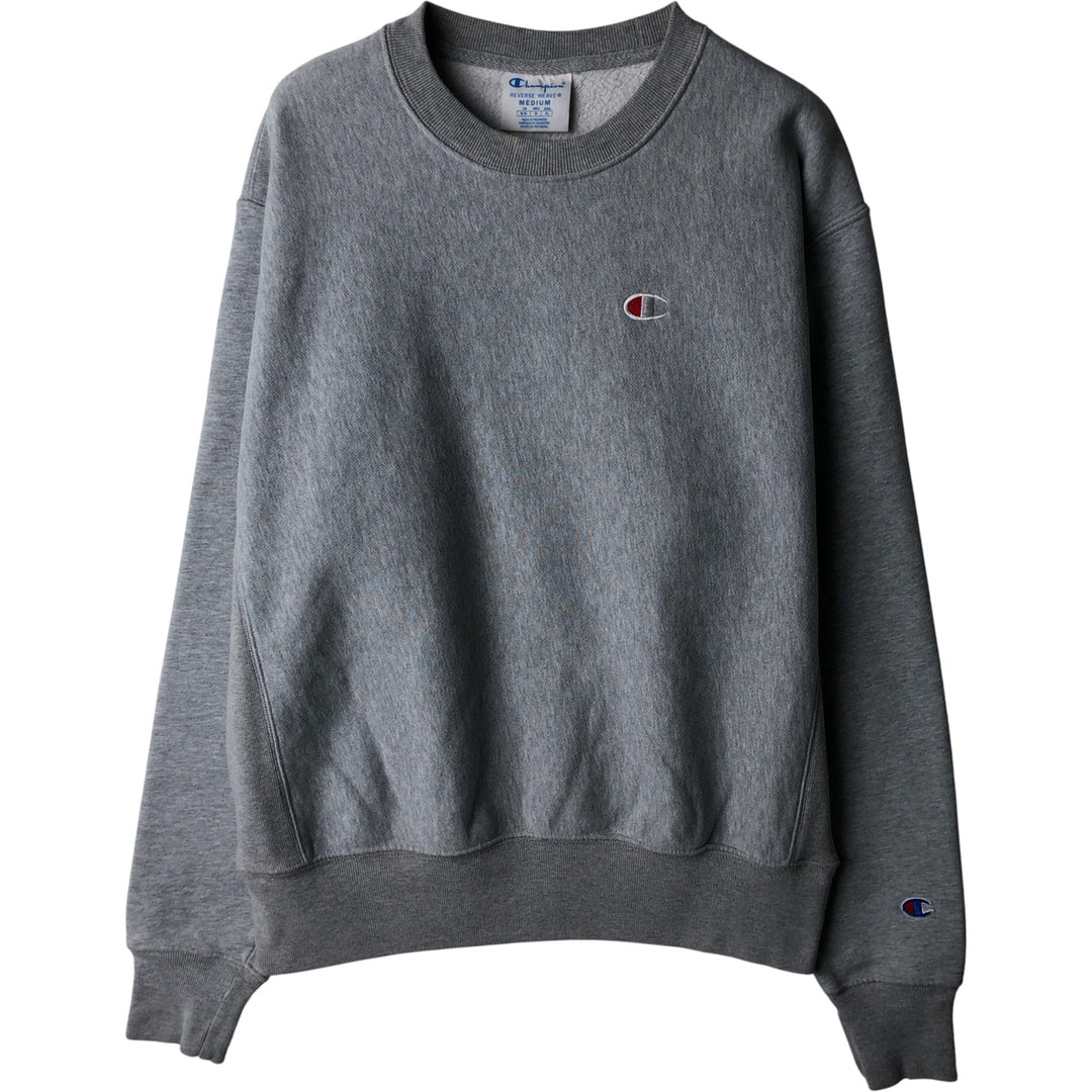Champion REVERSE WEAVE Reverse Weave Logo Sweatshirt, Men's Size M cotton gray type Vintage Second Hand