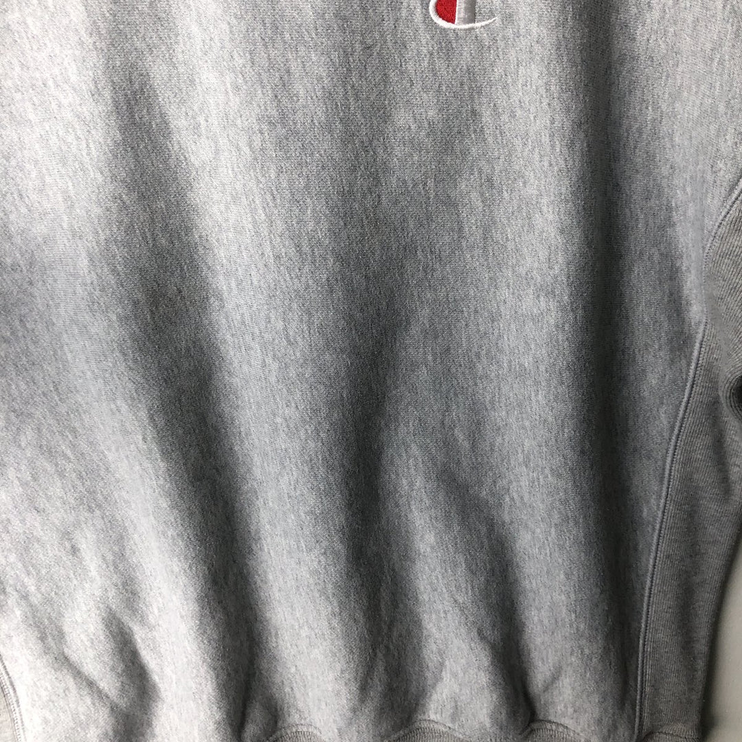 Champion REVERSE WEAVE Reverse Weave Logo Sweatshirt, Men's Size M cotton gray type Vintage Second Hand