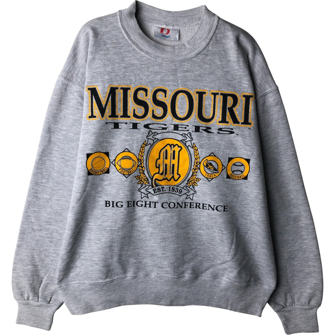 Vintage 90'S DODGER college sweatshirt, made in the USA, size M, men's cotton gray type Vintage Second Hand