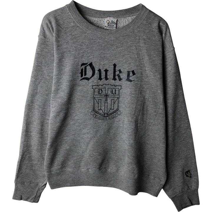 Vintage 90'S THE COTTON EXCHANGE college sweatshirt, made in the USA, size M, men's cotton gray type Vintage Second Hand