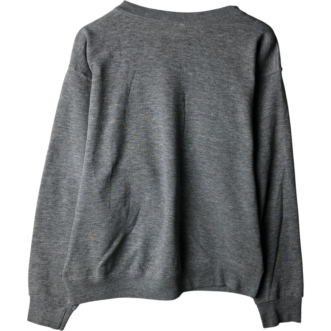 Vintage 90'S THE COTTON EXCHANGE college sweatshirt, made in the USA, size M, men's cotton gray type Vintage Second Hand