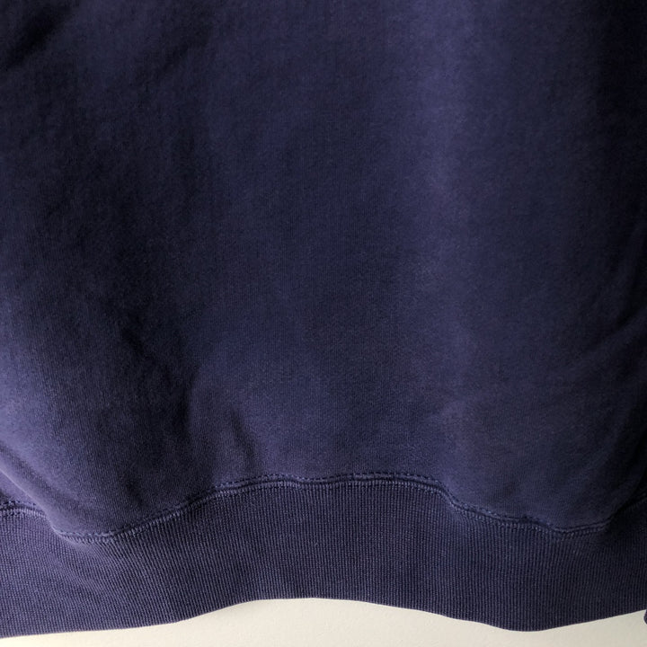 90'S Russell PRO COTTON PURDUE Purdue University College Sweatshirt, Made in USA, Men's XL, Vintage cotton navy blue type Vintage Second Hand