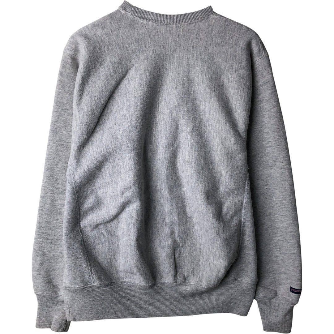 90'S Jansport College Sweatshirt, Made in USA, Men's M, Vintage unclear gray type Vintage Second Hand