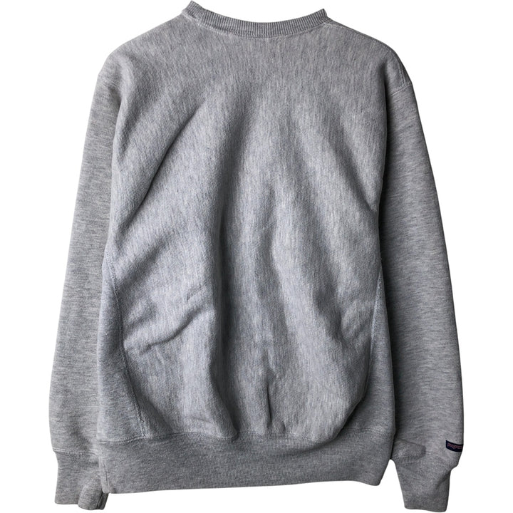 90'S Jansport College Sweatshirt, Made in USA, Men's M, Vintage unclear gray type Vintage Second Hand