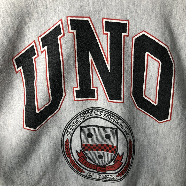 90'S Jansport College Sweatshirt, Made in USA, Men's M, Vintage unclear gray type Vintage Second Hand