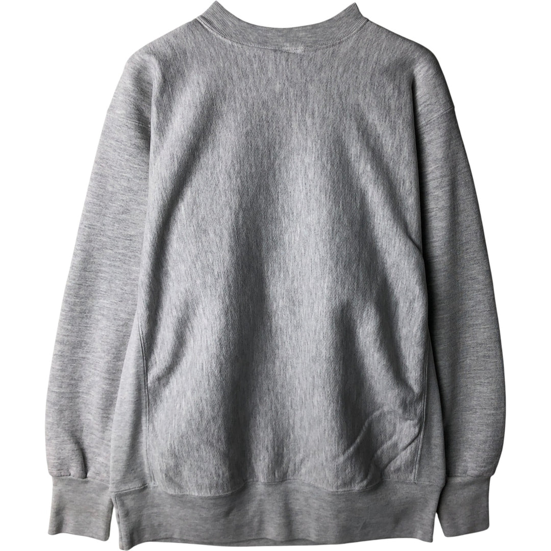 Vintage 90'S GRIBBLE college sweatshirt, made in the USA, men's size XL cotton gray type Vintage Second Hand