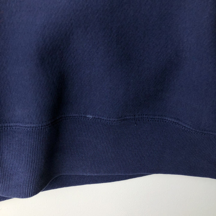Vintage 90'S Lee sweatshirt, made in the USA, men's size XL unclear navy blue type Vintage Second Hand