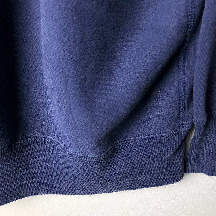 Vintage 90'S Lee sweatshirt, made in the USA, men's size XL unclear navy blue type Vintage Second Hand