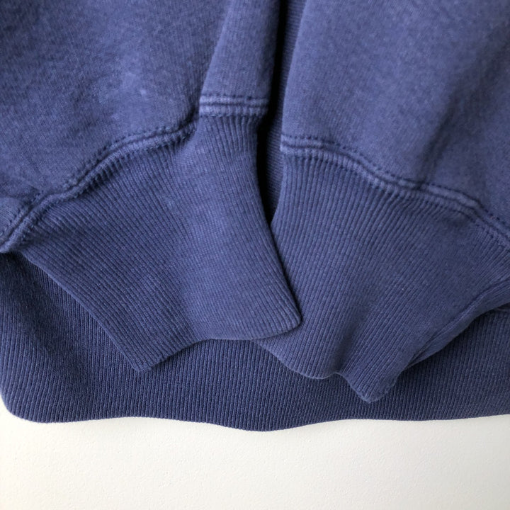 Vintage 90'S Lee sweatshirt, made in the USA, men's size XL unclear navy blue type Vintage Second Hand