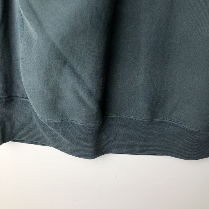 90'S MV SPORT PRO WEAVE University of Iowa 3-Piece Print College Sweatshirt, Made in USA, Men's Size XL cotton Green type dark green Vintage Second Hand
